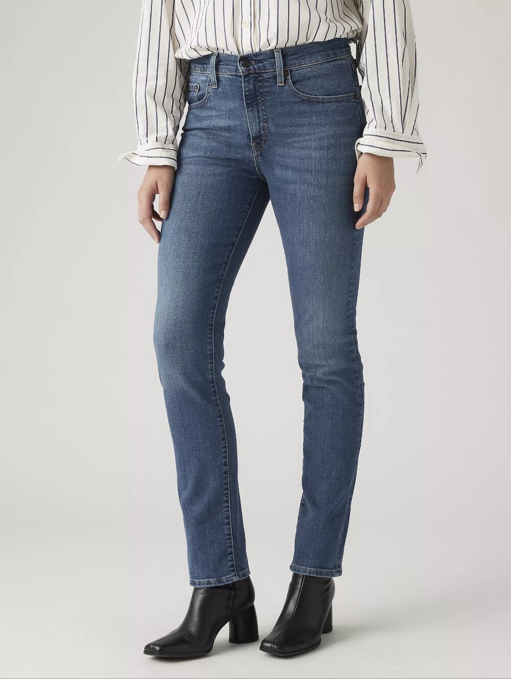 Sz 29 Levi's® Premium 724 High Rise Straight Women's Jeans W29 L32
